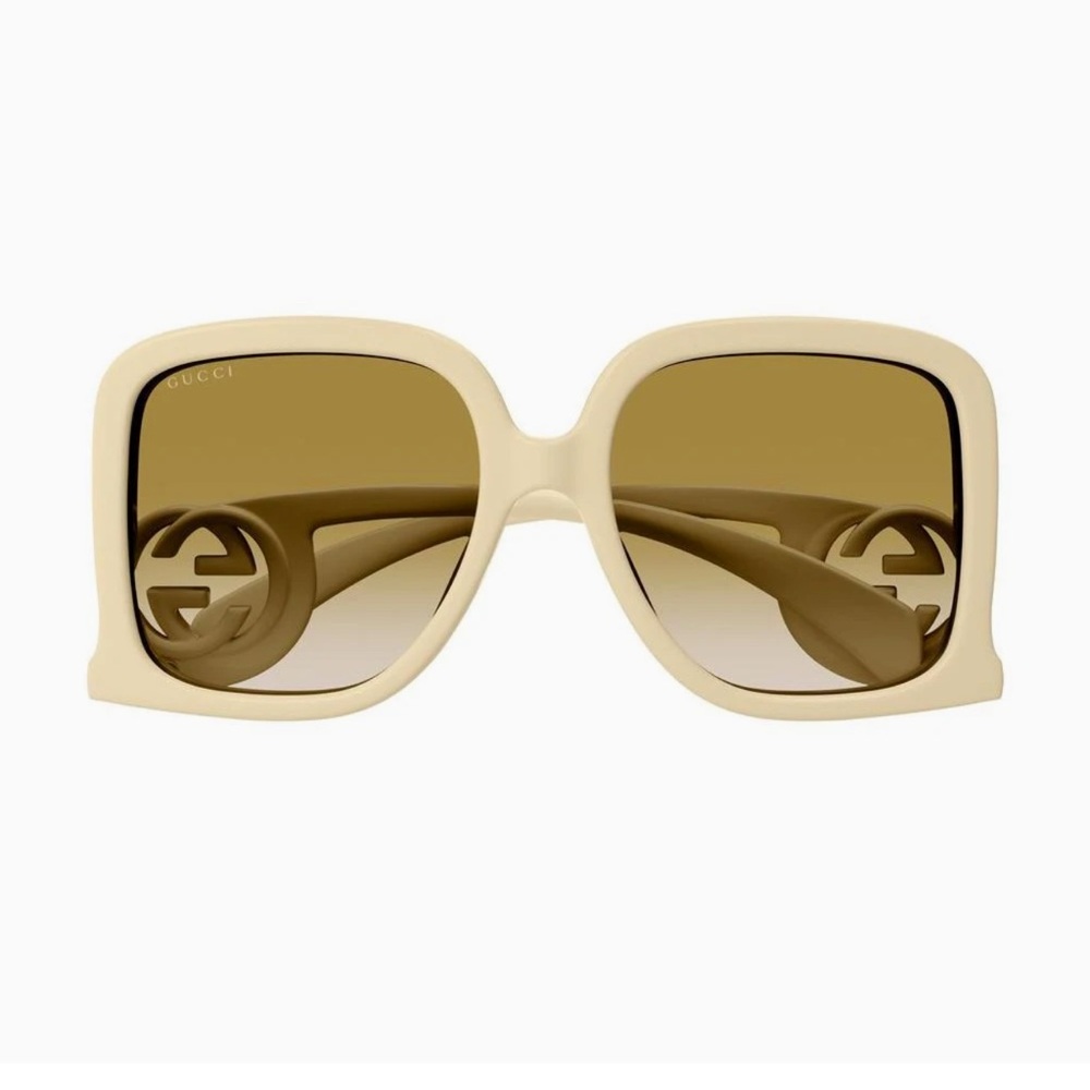 Gucci Cream Sunglasses